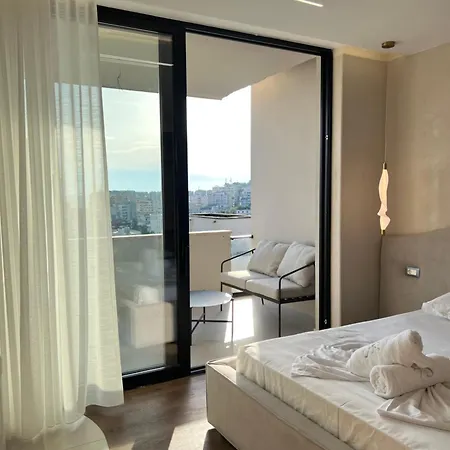 Sea View Flat With Jacuzzi Durrës